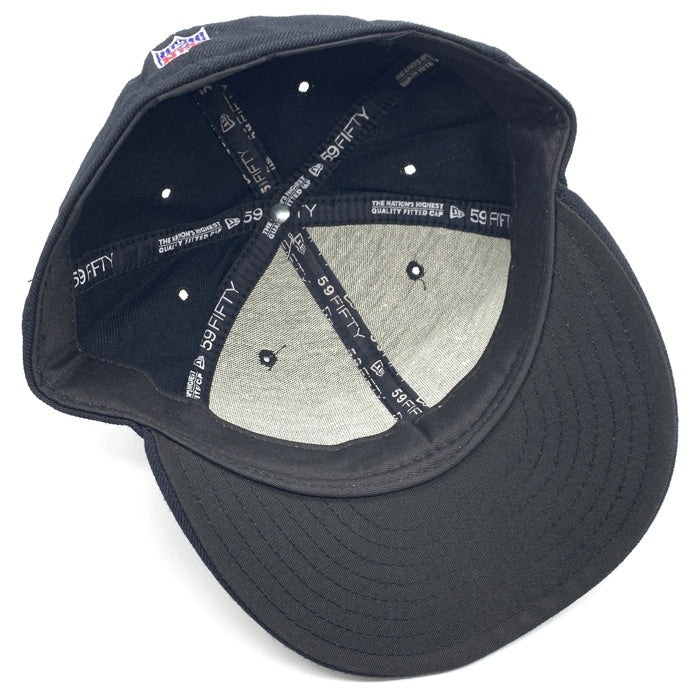 90's New Era ニューエラ NHL ニューヨーク・ジャイアンツ 59FIFTY ベースボールキャップ ブラック ウール USA製 Size 7 1/4 (57.7cm) 福生店