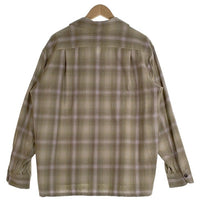 PENDLETON ペンドルトン オープンカラー 長袖 ウールシャツ カーキ 5575-2213 Size L 福生店