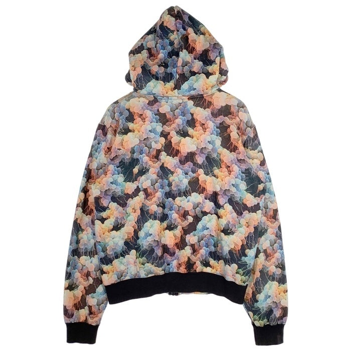 PHENOMENON フェノメノン 総柄 ジップアップ フーディー パーカー マルチカラー Size L 福生店
