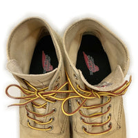 REDWING レッドウィング 8167 2011年製 スウェード レースアップブーツ ベージュ size26.5cm 瑞穂店