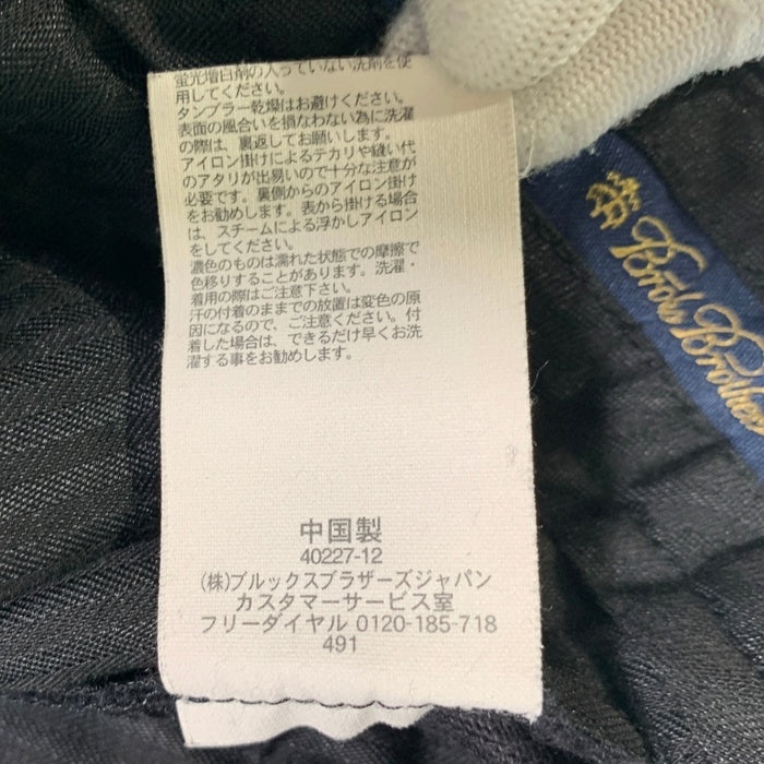 Brooks Brothers ブルックスブラザーズ コーデュロイパンツ サンタクロース刺繡 総柄 ブラック Size 38 福生店
