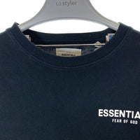 ESSENTIALS FEAR OF GOD エッセンシャルズ 前面ロゴ 長袖Tシャツ ブラック sizeXS 瑞穂店
