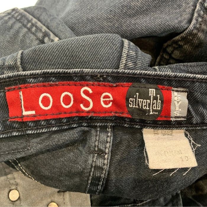 Levi's Silver Tab リーバイス シルバータブ LOOSE ブラックデニムパンツ テーパード Size 76cm 福生店