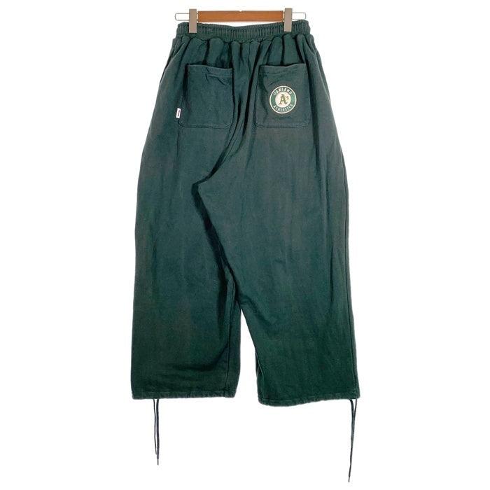 Perushu ペルーシュ MLB OAKLAND ATHLETICS オークランド アスレチックス スウェットパンツ グリーン PE231094BW Size L 福生店