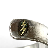 Dear Blossom ディアブロッサム 12mm K18 唐草 シルバーバングル SILVER 福生店