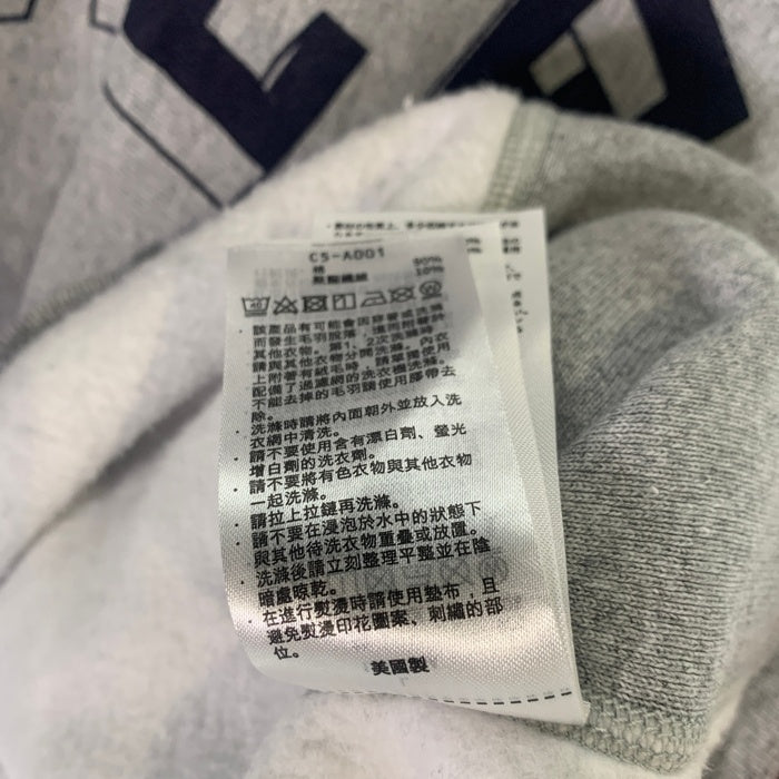 Champion チャンピオン YALE リバースウィーブ クルーネックスウェットトレーナー グレー 赤単色復刻 USA製 Size JP L 福生店