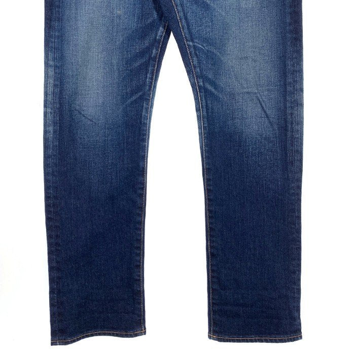 JAPAN BLUE JEANS ジャパンブルージーンズ ウォッシュ加工 テーパードデニムパンツ インディゴ JB2301 Size 33 福生店