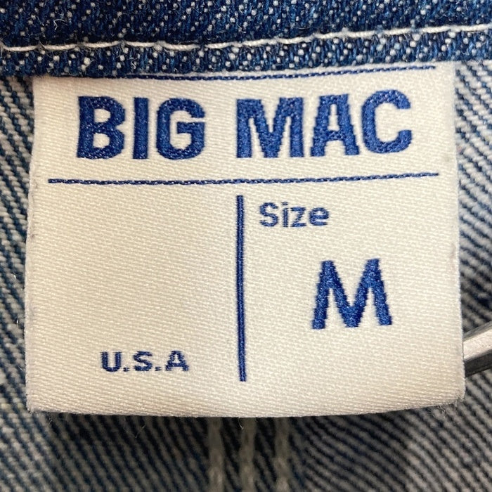 BIG MAC ビッグマック 211-1517 デニム オーバーオール インディゴ sizeM 瑞穂店