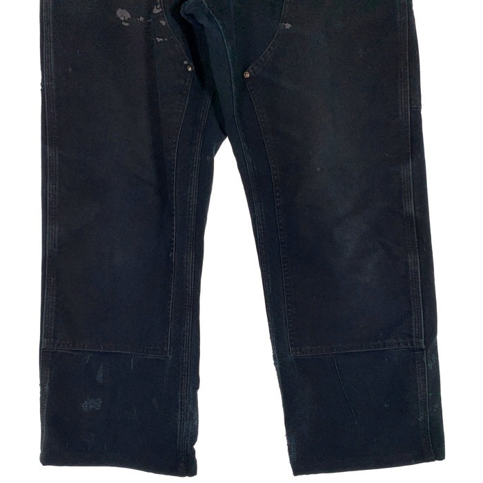 Carhartt カーハート ダック ダブルニーペインターパンツ ブラック MADE IN THE USA Size 34×32 福生店