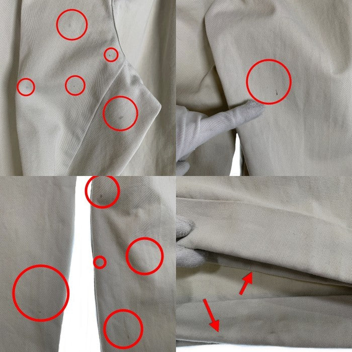 Polo Ralph Lauren ポロラルフローレン HAMMOND PANT ハモンドパンツ 2タック チノ オフホワイト メキシコ製 Size 35×30 福生店