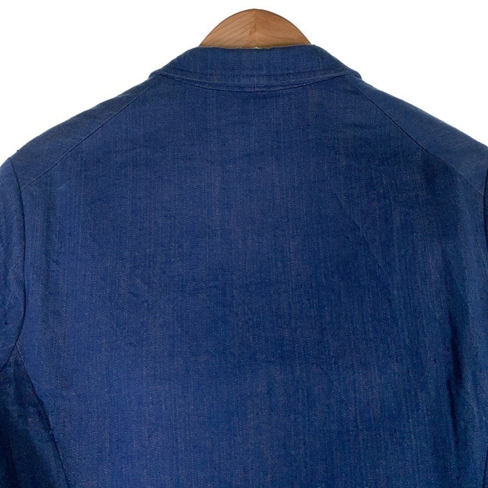 JELADO ジェラード COPANO コパノ インディゴネップデニム サックコート 4B テーラードジャケット ネイビー 本切羽 JC-1022 Size M 福生店