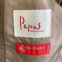 PAPAS パパス × PIACENZA ピアツェンツァ 2B テーラードジャケット アルパカ ベージュ sizeM46 瑞穂店