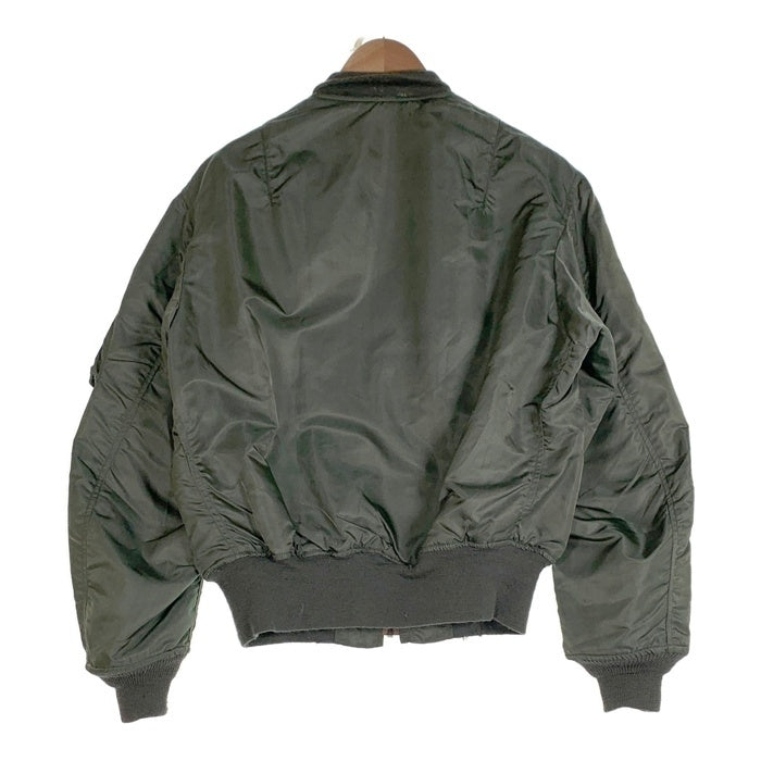 70's U.S. ARMY ALPHA INDUSTRIES アルファインダストリーズ AIR FORCE 米空軍 MA-1 L-2B フライトジャケット オリーブ 8415-00-817-0598 / DSA100-74-C-1559 Size M 福生店