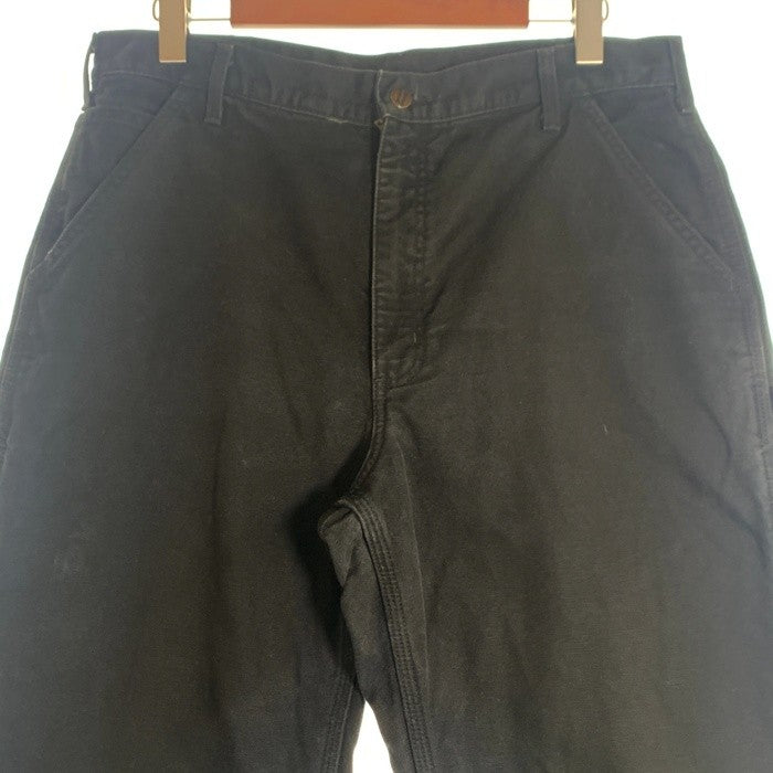 CARHARTT カーハート ダック ブランケットライナー ペインターパンツ ブラック B111 BLK メキシコ製 Size 36×32 福生店