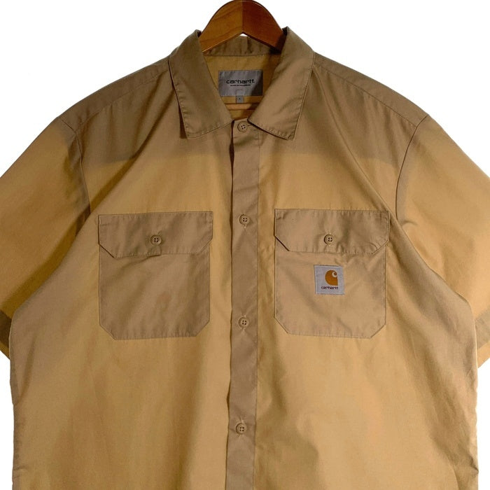 Carhartt WIP カーハート ワークインプログレス  S/S Craft SHIRT 半袖 クラフトシャツ ベージュ I033023.1YA.XX.03 Size L 福生店