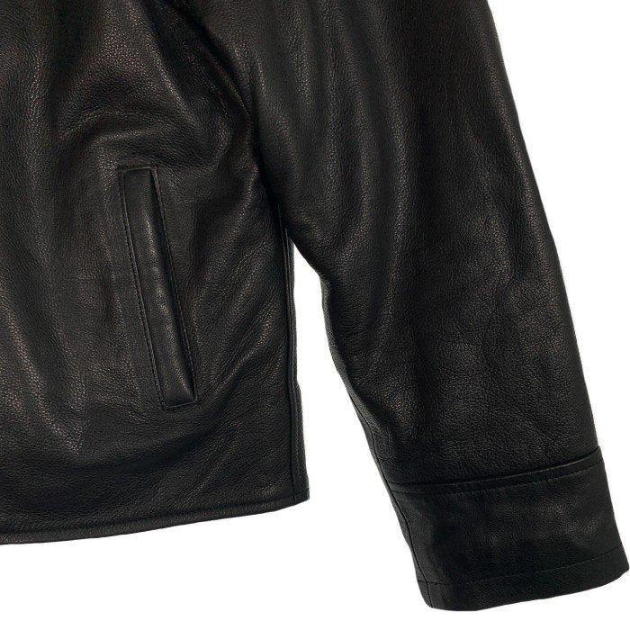 Mutimer Leather Jacket ジップアップ レザージャケット ブラック Size S 福生店