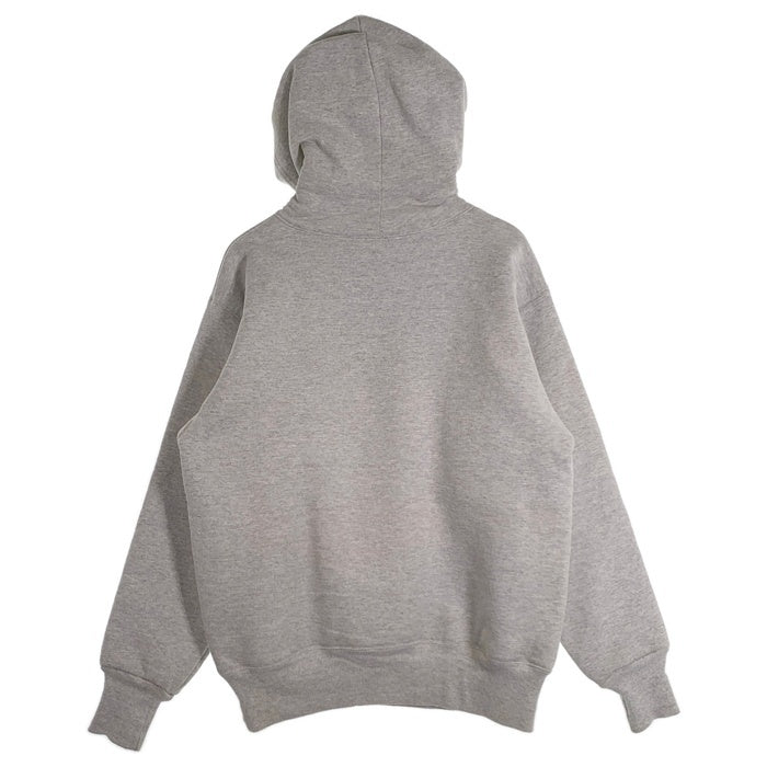 CAMBER キャンバー DOUBLE THICK PULLOVER HOODED 24oz プルオーバースウェットパーカー スナップボタン グレー USA製 Size S 福生店