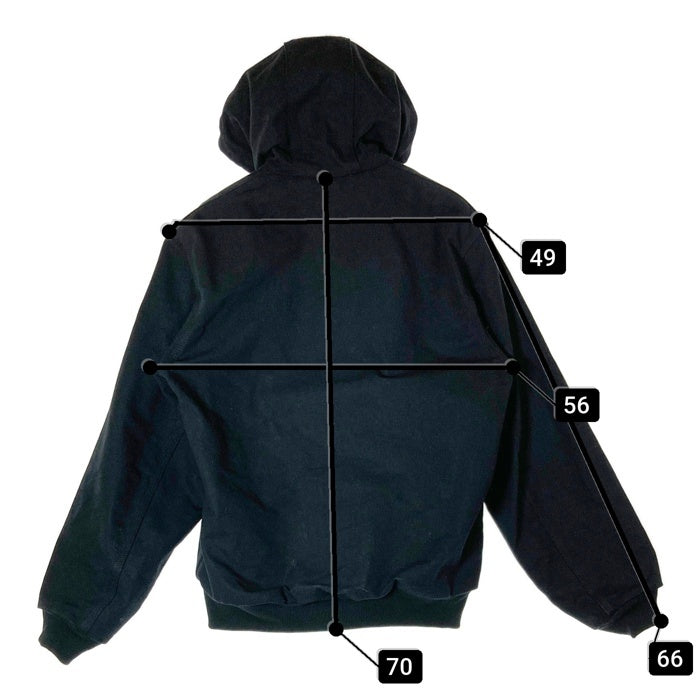 Carhartt カーハート J131 ダック地 アクティブジャケット USA製 ブラック sizeS 瑞穂店