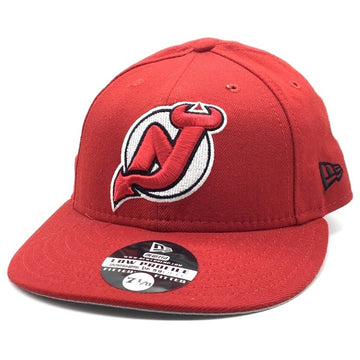90's New Era ニューエラ NHL ニュージャージー・デビルス 59FIFTY ベースボールキャップ レッド ウール USA製 Size 7 1/8 (56.8cm) 福生店