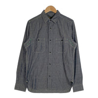 Nigel Cabourn ナイジェルケーボン MEDEICAL SHIRT メディカルシャツ インディゴ 80330010100 Size 46 福生店