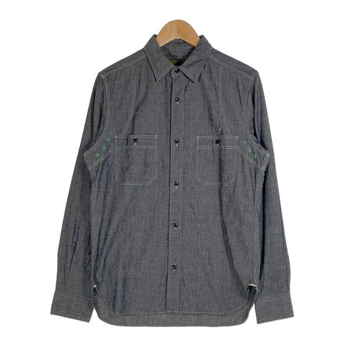 Nigel Cabourn ナイジェルケーボン MEDEICAL SHIRT メディカルシャツ インディゴ 80330010100 Size 46 福生店