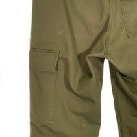 イギリス軍 ミリタリー ベイカーカーゴパンツ ファティーグ オリーブ Size 85/80/96 福生店