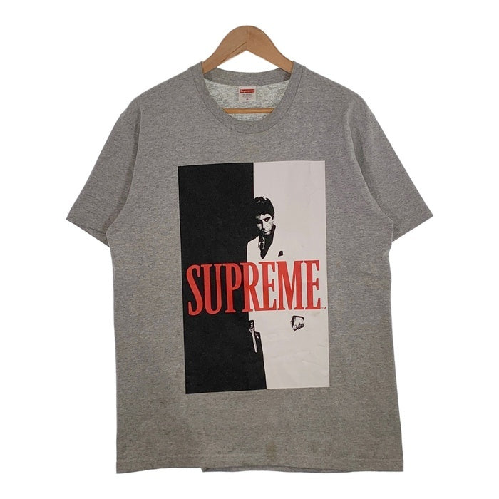 SUPREME シュプリーム 17AW Scarface Split Tee スカーフェイス スプリットTシャツ グレー Size M 福生店