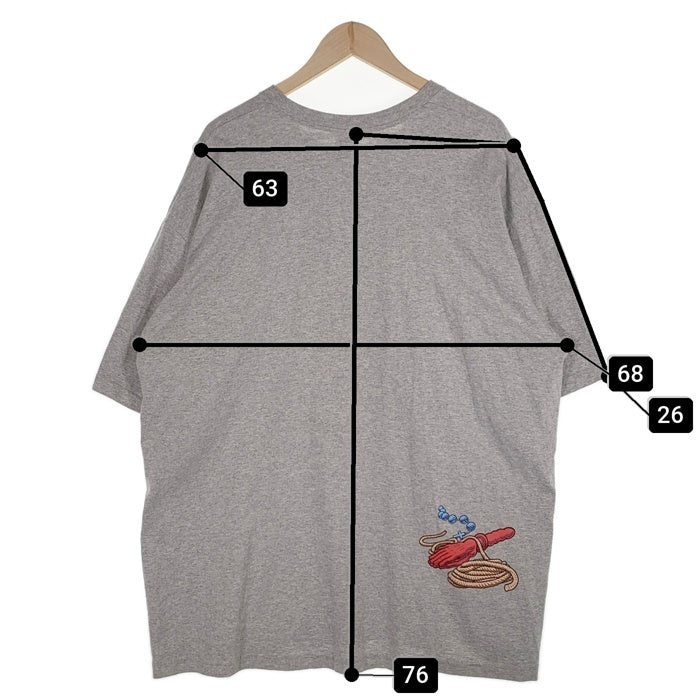 SUPREME シュプリーム 22AW Nuns Tee ナンズ プリントTシャツ グレー Size XXL 福生店