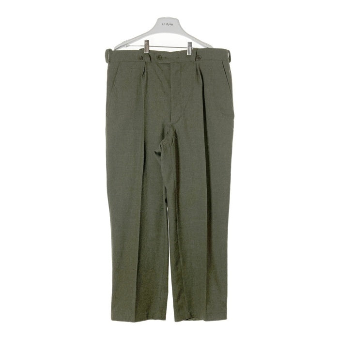 ベルギー軍 60's ウール トラウザーズ カーキ size不明 瑞穂店