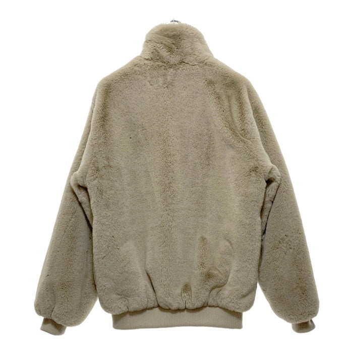 ZARA ジップアップ ファージャケット ベージュ sizeM 瑞穂店