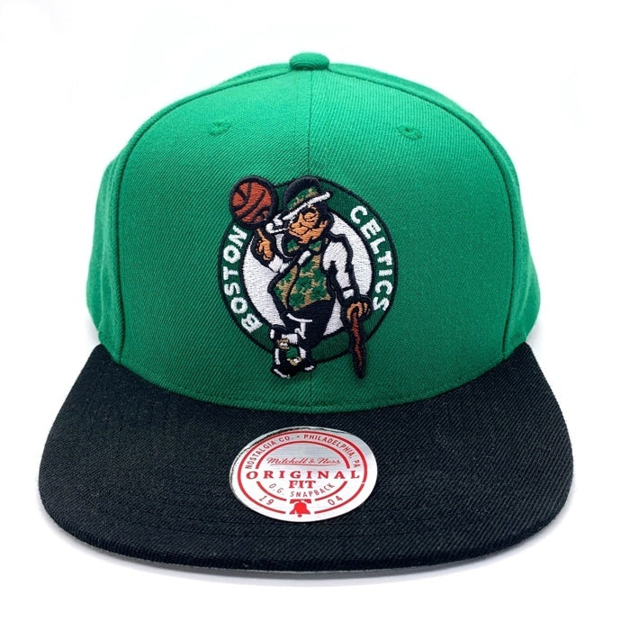 Michell & Ness ミッチェルアンドネス MLB Boston Celtics ボストンセルティックス スナップバックキャップ グリーン ブラック 福生店