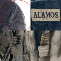 ALAMOS アラモス スタッズ ダブルライダース ジャケット 鋲ジャン ブラック Size M相当 福生店