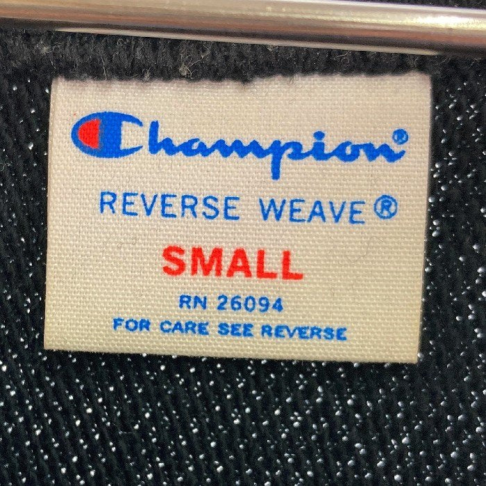 CHAMPION チャンピオン ハーフスリーブクルーネック スウェットシャツ リバースウィーブ ブラック sizeS 瑞穂店