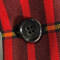 COMME des GARCONS HOMME PLUS コムデギャルソンオムプリュス ドッキング 3B テーラードジャケット マルチカラー チェック レオパード 3重 PF-J007 AD2020 Size S 福生店