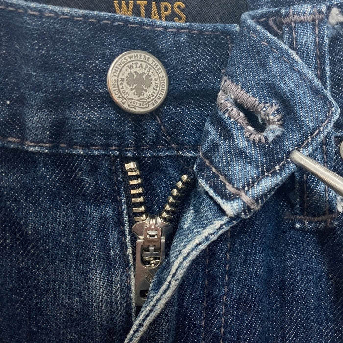 WTAPS ダブルタップス 17AW BLUES SKINNY スキニーデニムパンツ ジーンズ インディゴ 172WVDT-PTM02 Size M 瑞穂店