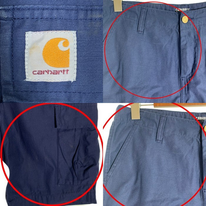 Carhartt WIP カーハートワークインプログレス REGULAR CARGO SHORT レギュラーカーゴショーツ ショートパンツ ネイビー I026503.01 Size 30 福生店