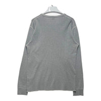The REAL McCOY'S リアルマッコイズ BALL PARK KNIT WEAR ヘンリーネック サーマル 長袖カットソー グレー sizeXL 瑞穂店