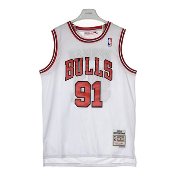 Mitchell&Ness ミッチェルアンドネス Dennis Rodman ロッドマン 91 ユニフォーム ホワイト size48 瑞穂店