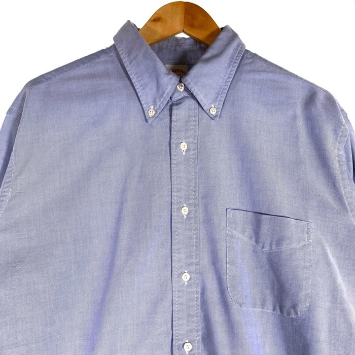 90`s Brooks Brothers ブルックスブラザーズ 長袖 ボタンダウンオックスフォードシャツ ライトブルー Size 17 1/2-34 福生店
