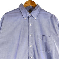 90`s Brooks Brothers ブルックスブラザーズ 長袖 ボタンダウンオックスフォードシャツ ライトブルー Size 17 1/2-34 福生店