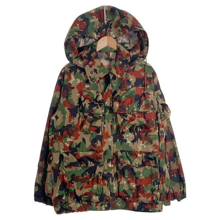SWISS ARMY スイス軍 アルペンカモ フィールドジャケット マウンテンパーカー マルチ Size 52 福生店