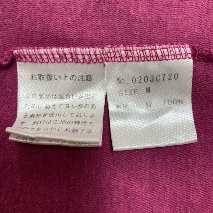 HYSTERIC GLAMOUR ヒステリックグラマー COURTNEY LOVE コートニーラブ プリントTシャツ パープル 0203CT20 Size M 瑞穂店