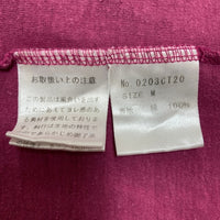 HYSTERIC GLAMOUR ヒステリックグラマー COURTNEY LOVE コートニーラブ プリントTシャツ パープル 0203CT20 Size M 瑞穂店