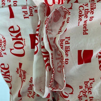 AVIREX アヴィレックス 783-3123029 COKE ICON SHIRTS コカコーラ 半袖シャツ レッド×ホワイト sizeM 瑞穂店