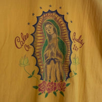 CALEE キャリー Binder neck Maria T-shirt バインダーネック マリア 半袖 Tシャツ イエロー Size L 福生店