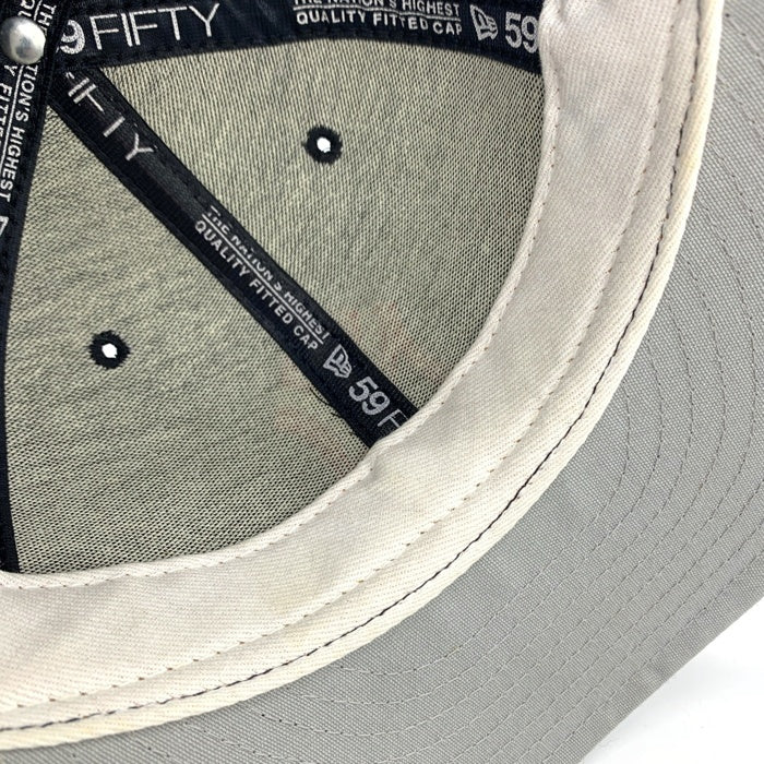 90's New Era ニューエラ 59FIFTY MLB ニューヨーク・ヤンキース ウールベースボールキャップ ネイビー 赤刺繡 USA製 Size 7 1/4(57.7cm) 福生店