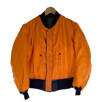 70's CONCORD INDUSTRIES コンコルドインダストリーズ MA-1 ナイロンフライトジャケット ネイビー 8279E Size L 福生店