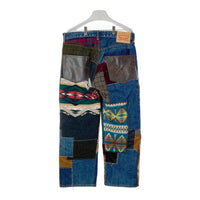 JUNYA WATANABE MAN ジュンヤワタナベマンWJ-P025 AD2022 Levi's リーバイス PENDLETON ペンドルトン パッチワーク デニムパンツ インディゴ size34 瑞穂店