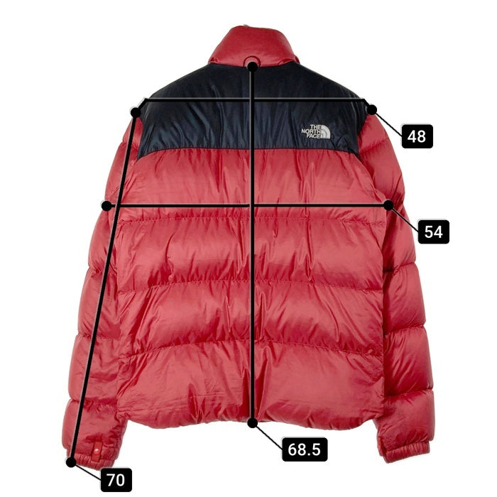 THE NORTH FACE ノースフェイス 18AW Nuptse iii Jacket ヌプシジャケット ダウン レッド ブラック F18Y228 Size S 瑞穂店