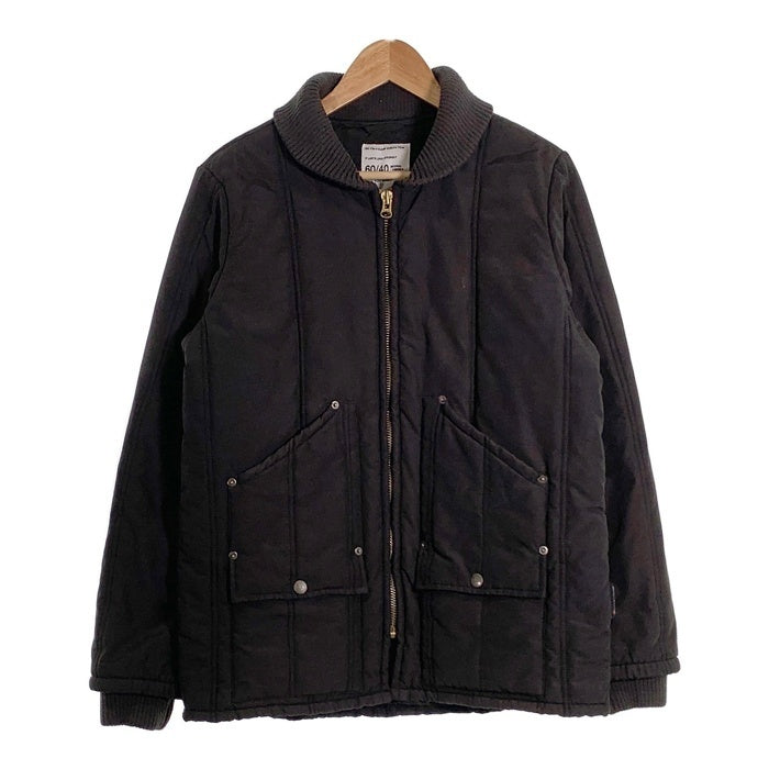 BLUCO ブルコ 60/40クロス ジップアップワークジャケット ブラック シンサレート 中綿 Size L 福生店